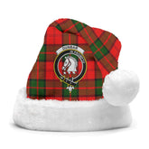 Dunbar Modern Tartan Crest Christmas Hat